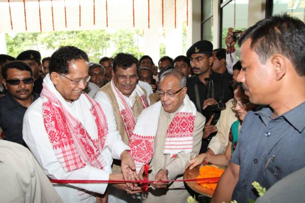 ISI North-East Centre inauguration. Temporary Centre located within Tezpur University campus