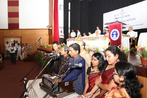 ISI North-East Centre inauguration. Temporary Centre located within Tezpur University campus