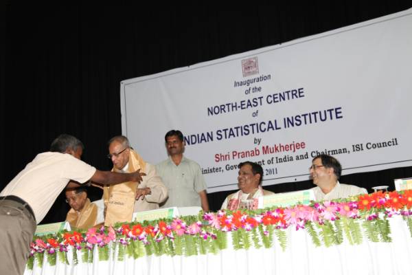 ISI North-East Centre inauguration. Temporary Centre located within Tezpur University campus