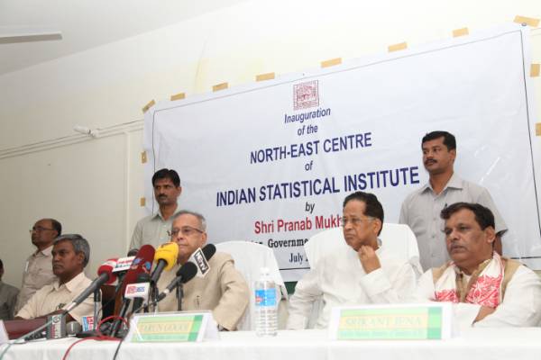 ISI North-East Centre inauguration. Temporary Centre located within Tezpur University campus