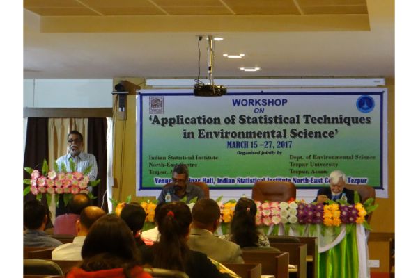 Workshop on Application of Statistical Techniques in Environmental Science