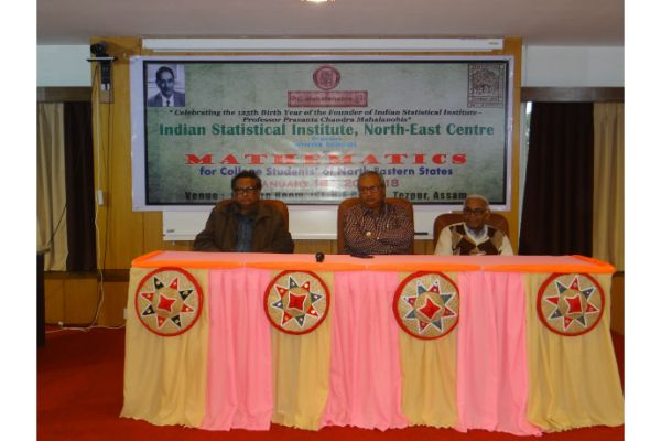 Winter School on Mathematics for College Students of North Eastern States