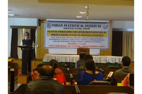 Training Programme for Government Officials of North Eastern States on Official Statistics