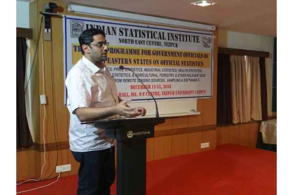 Training Programme for Government Officials of North Eastern States on Official Statistics