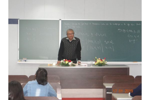 Winter School on Mathematics for College Students of North Eastern States