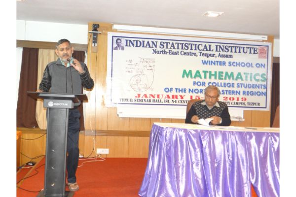 Winter School on Mathematics for College Students of North Eastern States