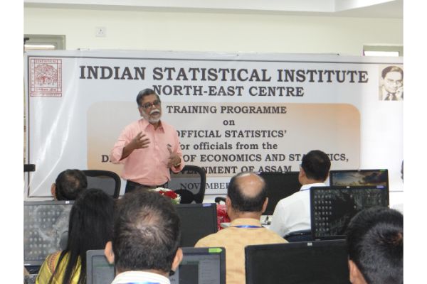 Training Programme on Officials Statistics for the officials from the Directorate of Economics and Statistics, Govt. of Assam