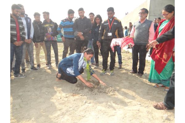 Director's visit and plantation drive 