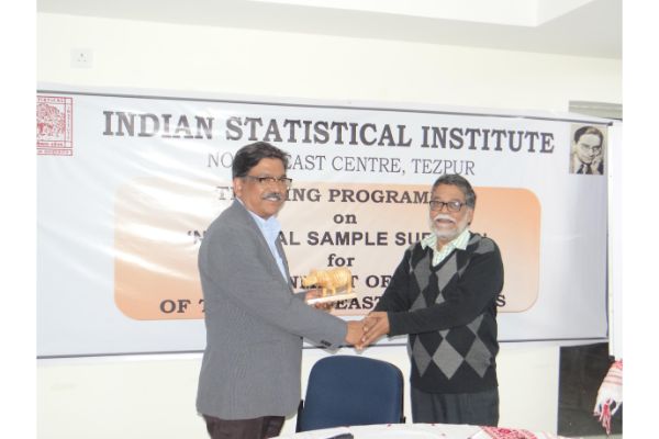 Training Programme on 'NATIONAL SAMPLE SURVEYS' for N-E State Govt. Officials 