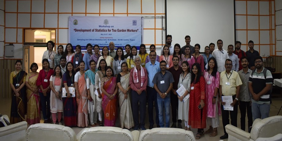 One Week Workshop on Development of Statistics for Tea-Garden Workers at AAU Jorhat