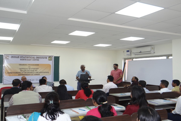 Training Programme on Official Statistics for officials from the Directorate of Economics and Statistics, Govt. of Assam